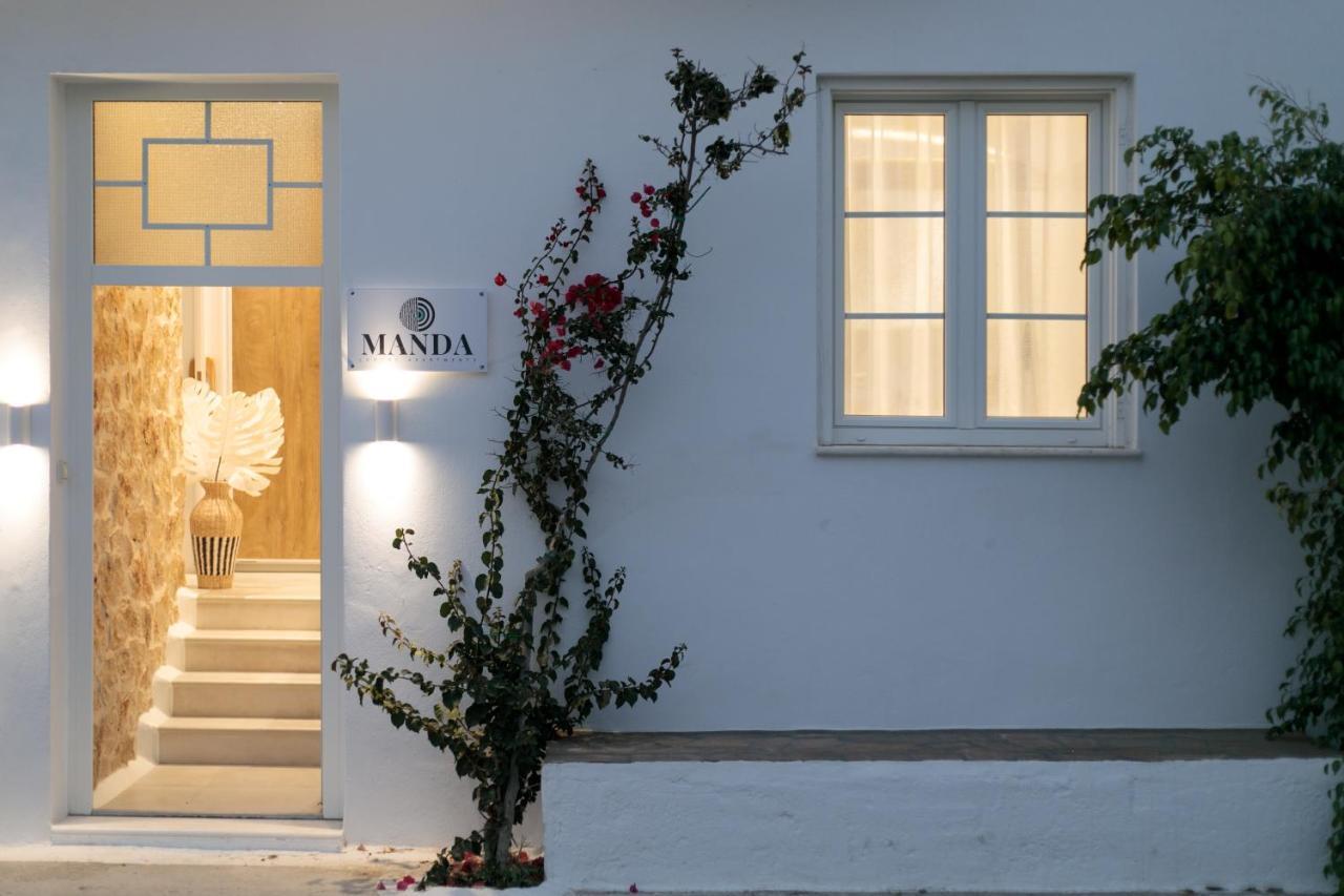 Manda Luxury Apartments Naxos City エクステリア 写真