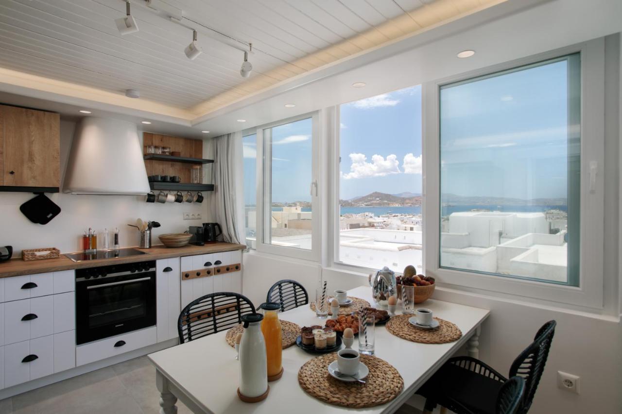 Manda Luxury Apartments Naxos City エクステリア 写真