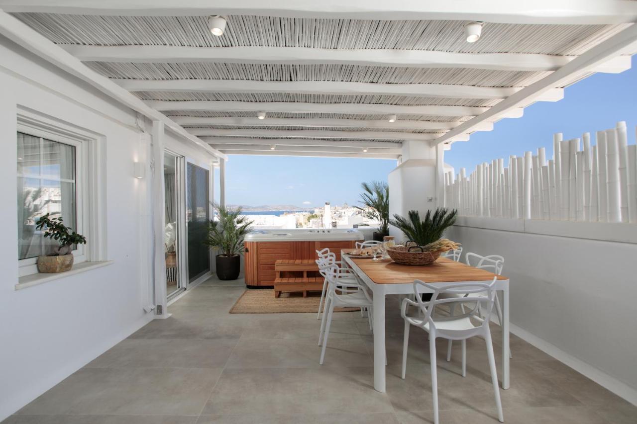 Manda Luxury Apartments Naxos City エクステリア 写真